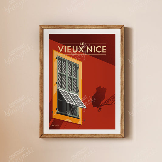 Affiche "Le Vieux-Nice"