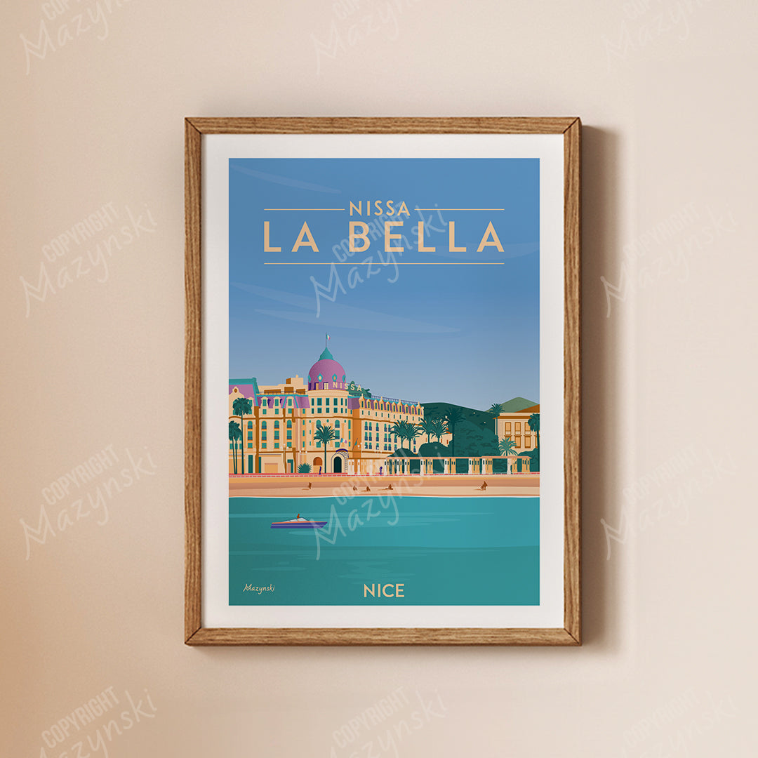 Affiche ” Nissa la Bella “