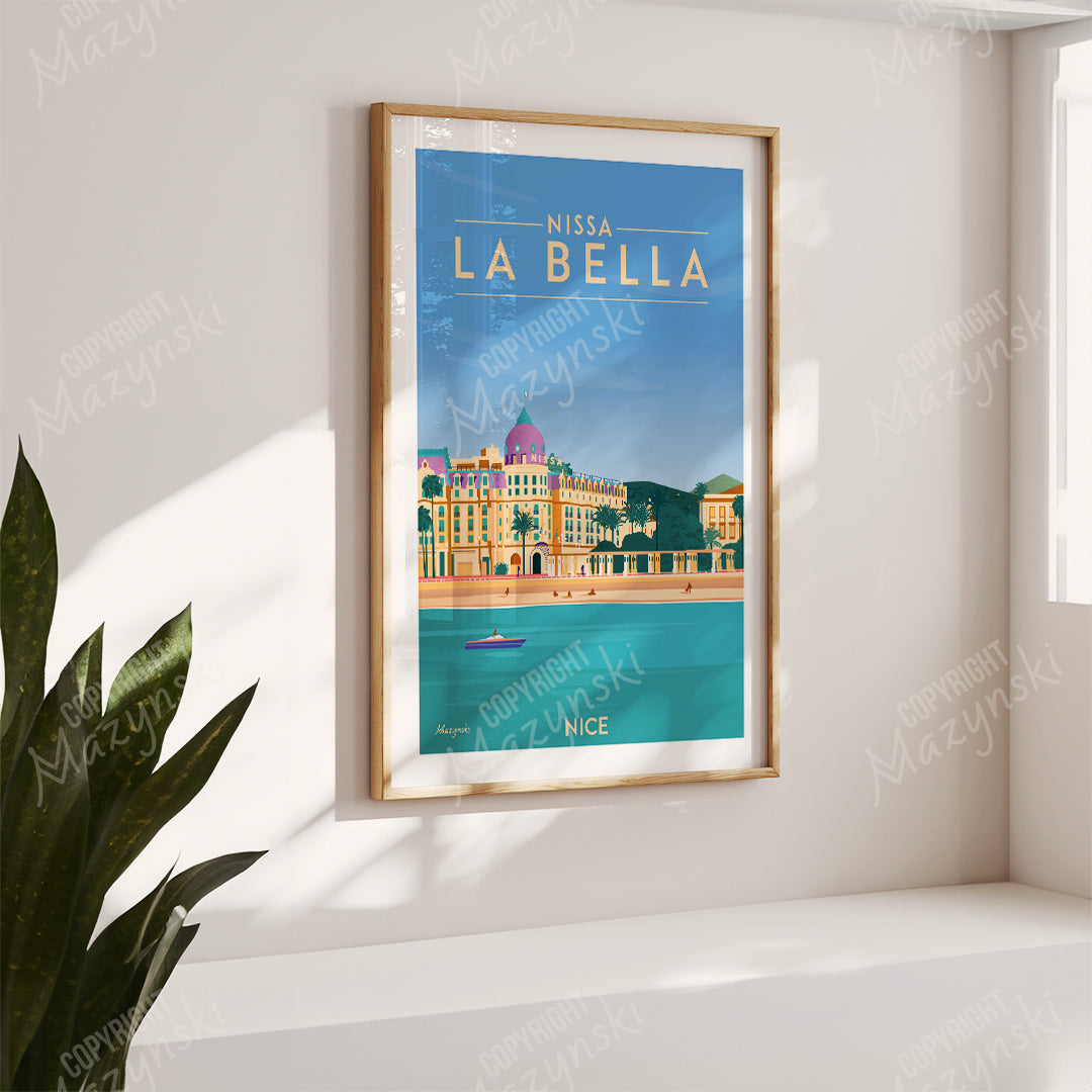 Affiche ” Nissa la Bella “